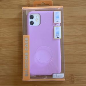 NWT micase pink silicone case for iPhone 11/Xr